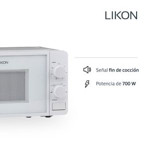 Microondas Likon Quick Chef 20 litros Li20M-S20 - BGH - Mobile