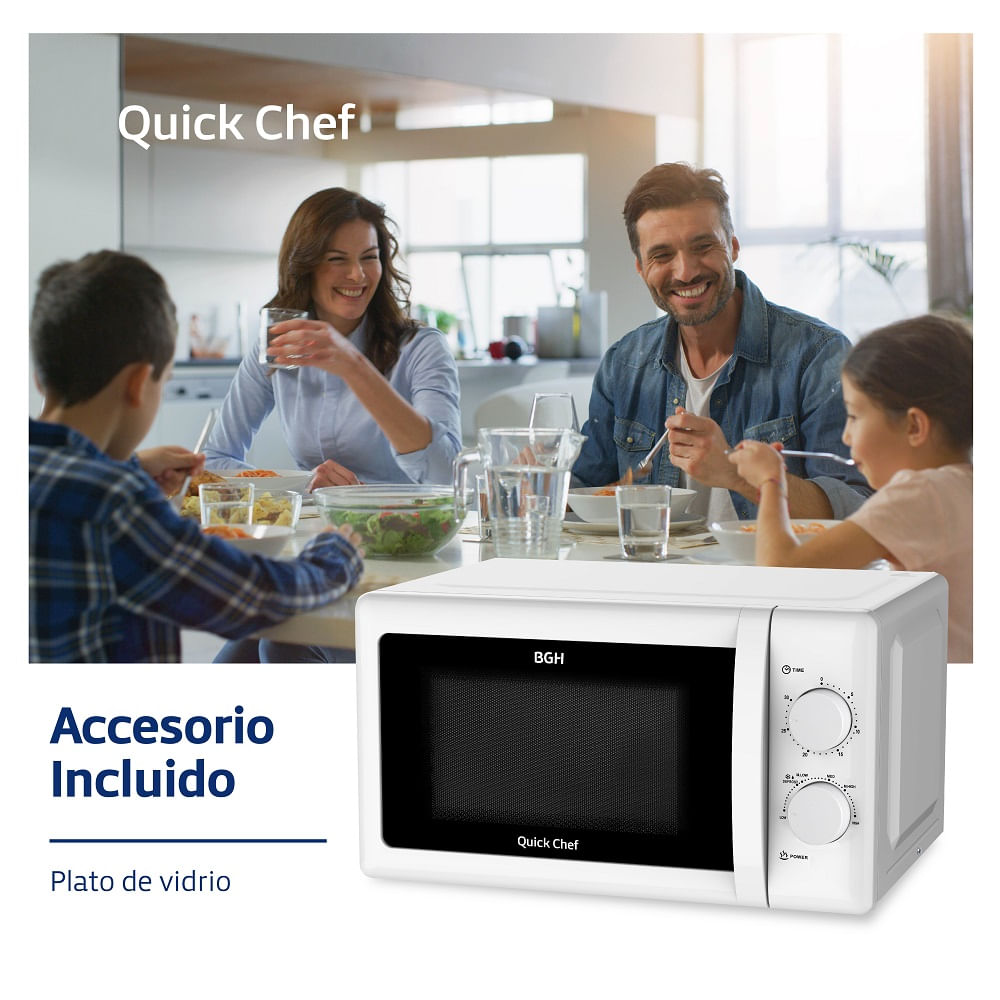 Microondas BGH Quick Chef 20 Litros - BGH - Desktop