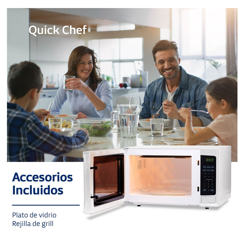 Microondas Grill BGH Quick Chef 28 Litros B228DB9 - BGH - Desktop