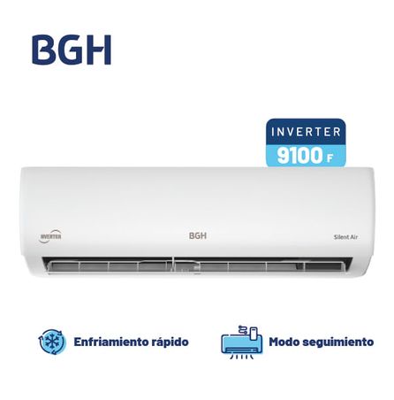 Aire Acondicionado Split Frío/Calor BGH Inverter 9116F