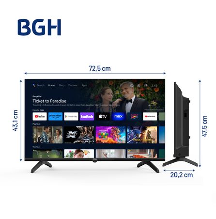 TV BGH 32" Android TV