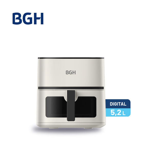 Freidora de Aire BGH Digital Blanco 5,2L