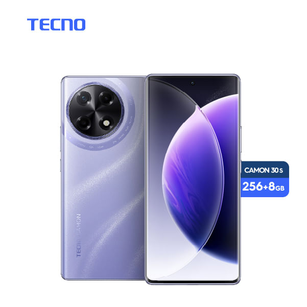 Tecno Camon 30s 256 + 8gb Nebula Violet