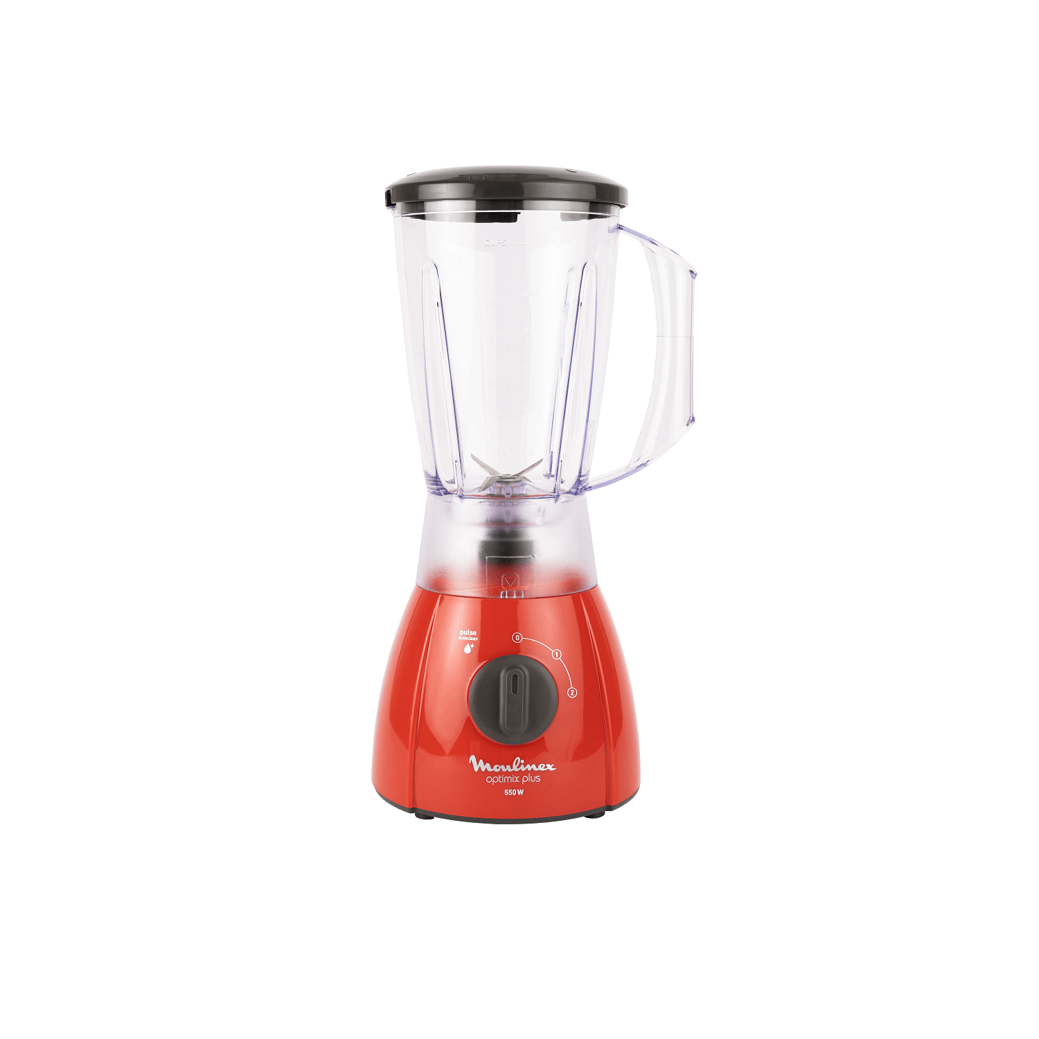 Licuadora Moulinex Optimix Plus Jarra Plastico 600W Rojo
