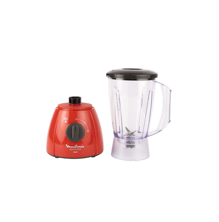 Licuadora Moulinex Optimix Plus Jarra Plastico 600W Rojo