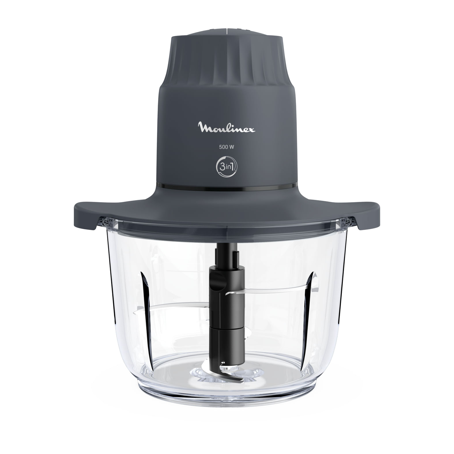Picadora Electrica Moulinex Vaso Vidrio 400W Compacta Java Pepper