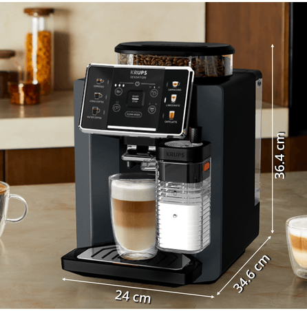 Cafetera Automatica Krups Sensation Milk Espresso Cappuccino
