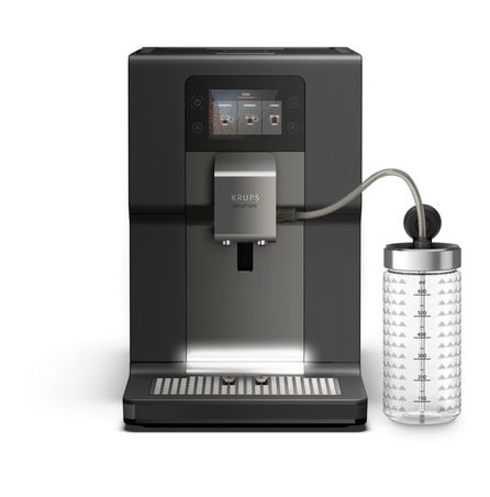 Cafetera Espresso Krups Intuition Super Automática Gris