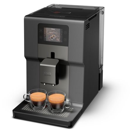 Cafetera Espresso Krups Intuition Super Automática Gris