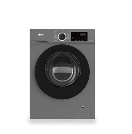 Lavarropas BGH Inverter Carga Frontal Silver 6kg