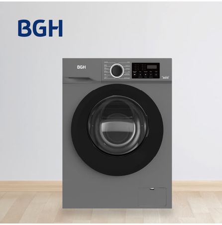 Lavarropas BGH Inverter Carga Frontal Silver 6kg