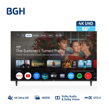 TV BGH 4K UHD LED 50" Google TV
