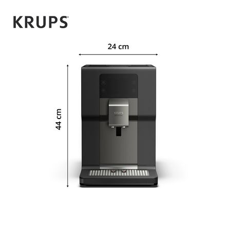 Cafetera Espresso Krups Intuition Super Automática Gris